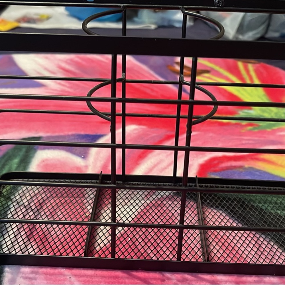 Black Wire Storage Racks - Picture 7 of 8